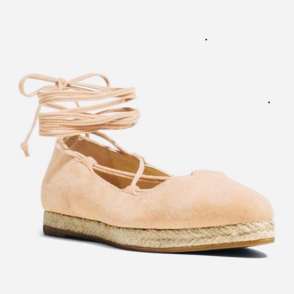 New!! Women's Michael Kors Cadence Suede Espadrilles Size 7.5